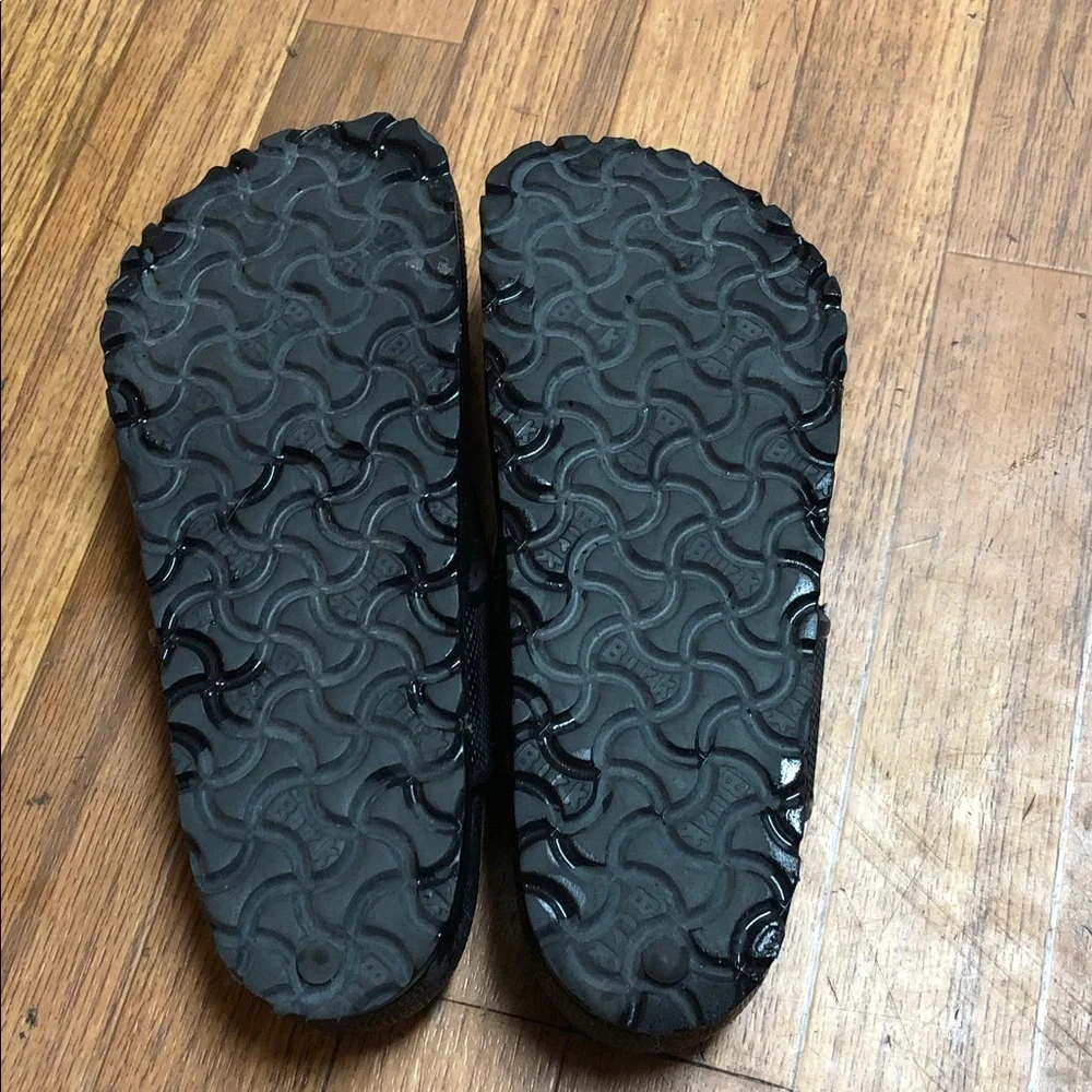 Birkenstock Men's Black Flip-Flops